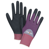 Gants enduits de premi&egrave;re qualit&eacute; ZX-2, 8/Moyen, R&ecirc;vetement Nitrile/Mousse de nitrile, Calibre 18, Enveloppe en Nylon OSI Industrial Sales