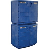 Polyethylene Corrosive/Acid Cabinet, 24 gal., 36" x 35" x 25" OSI Industrial Sales