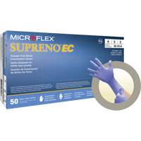 Supreno&reg; EC Gloves, Small, Nitrile, 5.5-mil, Powder-Free, Purple, Class 2 OSI Industrial Sales