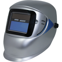 WH40 Variable ADF Welding Helmet, 3.77" L x 1.65" W View Area, 9 - 13 Shade Range, Silver OSI Industrial Sales