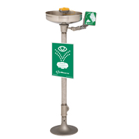 Axion&reg; Eye/Face Wash Station, Pedestal Installation, Stainless Steel Bowl OSI Industrial Sales