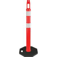 Premium Delineator Post, 42" H, Orange OSI Industrial Sales