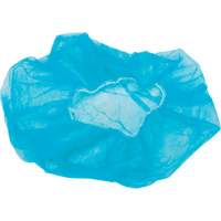 Non-Woven Bouffant Caps, Polypropylene, 21"/Large, Blue OSI Industrial Sales