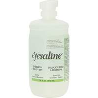 Saline Eyewash Bottles, Full Bottle, 16 oz. OSI Industrial Sales