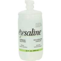 Saline Eyewash Bottles, Full Bottle, 32 oz. OSI Industrial Sales