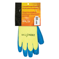 Gants haute visibilit&eacute; doubl&eacute;s d'acrylique de caoutchouc naturel, 2T-Grand, R&ecirc;vetement Latex de caoutchouc, Calibre 7, Enveloppe en Acrylique OSI Industrial Sales