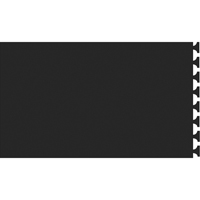 Carrelage emboîtable no 502 m&acirc;le Rejuvenator , Ur&eacute;thane, 2' la c, 5' lo, 5/8" &eacute;paisseur, Noir OSI Industrial Sales