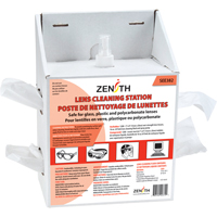 Disposable Lens Cleaning Station, Cardboard, 8" L x 5" D x 12-1/2" H OSI Industrial Sales