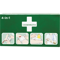 Coagulant 4-dans-1 cederroth, 9" lo x 5-1/2" la OSI Industrial Sales