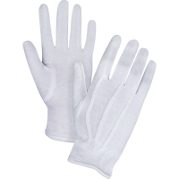 Gants pour serveur/parade, Coton, Poignet &agrave; ourlet, T-Grand OSI Industrial Sales