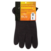 Gants de jersey, Grand, Brun, Molleton rouge, &agrave; enfiler OSI Industrial Sales