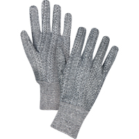 Jersey Gloves, Large, Salt & Pepper, Unlined, Knit Wrist OSI Industrial Sales