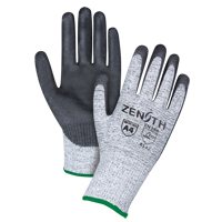 Gants &eacute;lastiques sans coutures r&eacute;sistants &agrave; la coupe, Taille Moyen/8, Calibre 13, Rev&ecirc;tement Polyur&eacute;thane, Enveloppe en PEHP, ANSI/ISEA 105 niveau 4/EN 388 niveau 5 OSI Industrial Sales
