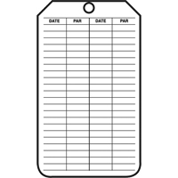 &eacute;tiquettes de s&eacute;curit&eacute; d'inspection et de contr&ocirc;le de l'&eacute;tat de l'&eacute;quipement, Papier cartonn&eacute;, 3-1/8" la x 5-7/8" h, Français OSI Industrial Sales