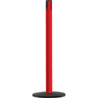 Advance TensaBarrier&reg; - Receiver Post, 36" High, Red OSI Industrial Sales