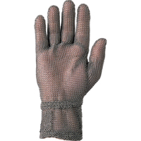 2" Cuff Mesh Glove, Size Small/7, Stainless Steel Shell, ANSI/ISEA 105 Level 5 OSI Industrial Sales