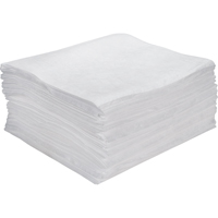 Premium Meltblown Sorbent Pads, Oil Only, 15" x 18", 15 gal. Absorbancy OSI Industrial Sales