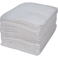 Premium Bonded Sorbent Pads, Oil Only, 15" x 17", 25 gal. Absorbancy OSI Industrial Sales