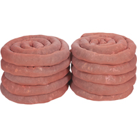 Sorbents Socks, Hazmat, 45 gal. Absorbancy, 3" W x 10' L, Pack of 10 OSI Industrial Sales