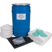 Shop Spill Kit, Oil Only, Drum, 30 US gal. Absorbancy OSI Industrial Sales