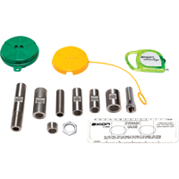Axion Advantage&reg; Eye/Face Wash Upgrade Kit with Green ABS Plastic Eye/Face Wash Head OSI Industrial Sales