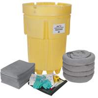 Premium Spill Kit, Universal, Overpack/Salvage Drum, 95 US gal. Absorbancy OSI Industrial Sales