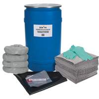 Shop Spill Kit, Universal, Drum, 30 US gal. Absorbancy OSI Industrial Sales