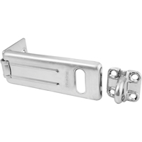 General Security Hardened Steel Hasp, Silver OSI Industrial Sales