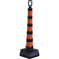 D&eacute;lin&eacute;ateurs de d&eacute;viation Grip N Go, Hauteur 49", Noir OSI Industrial Sales