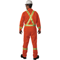 Westex UltraSoft&reg; Unlined Coveralls, Large, Orange OSI Industrial Sales