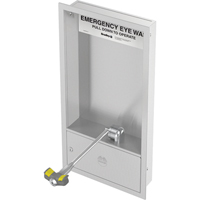 Eyewash Station, Wall-Mount Installation, Stainless Steel Bowl OSI Industrial Sales