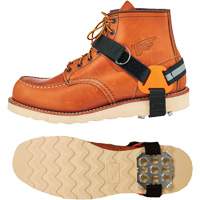 Trex 6315 Strap-On Heel Ice Cleats, Steel, Plate Traction, Large/Medium OSI Industrial Sales