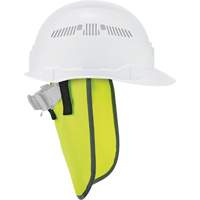 Pare-soleil de cou pour casque de protection GloWear 8006, Vert lime haute visibilit&eacute; OSI Industrial Sales