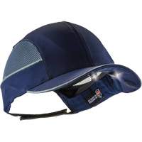 Skullerz&reg; 8960 Long Brim Bump Cap with LED Lighting, Navy Blue OSI Industrial Sales