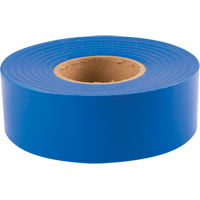 Ruban de signalisation Sub-Zero, 1,2" la x 150' lo, Bleu fluorescent OSI Industrial Sales