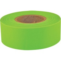 Ruban de signalisation Sub-Zero, 1,2" la x 150' lo, Lime fluorescent OSI Industrial Sales