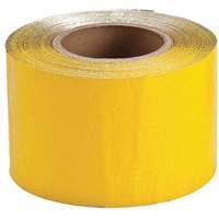 Temporary Pavement Marking Tape, 4" x 150', Vinyl, Yellow OSI Industrial Sales