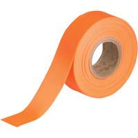 Ruban pour signalisation, 1,188" la x 150' lo, Orange fluorescent OSI Industrial Sales
