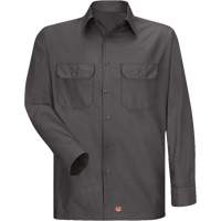 Chemise &agrave; manches longues en tissu ind&eacute;chirable, Hommes, 3T-Grand, Charbon OSI Industrial Sales