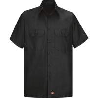 Chemise &agrave; manches courtes en tissu ind&eacute;chirable, Hommes, 3T-Grand, Noir OSI Industrial Sales
