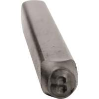 Individual Standard General Purpose Steel Hand Stamp Pieces, # 8, 3/32" OSI Industrial Sales