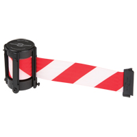 Cassettes de rechange pour Tensabarrier pour l'ext&eacute;rieur, Advance ou StowAway, 13', Ruban Blanc OSI Industrial Sales