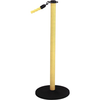 Portable Posts, 36" High, Yellow OSI Industrial Sales