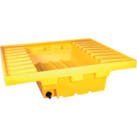 Contenant de confinement Ultra-Rack Sump, 51,5'' lo x 51,5'' la x 12" ha, 66 gal. US Capacit&eacute; OSI Industrial Sales