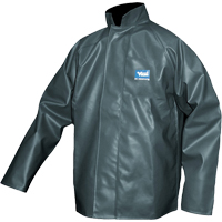 Manteau de pluie Journeyman r&eacute;sistant aux produits chimiques, Polyester, Petit, Vert OSI Industrial Sales