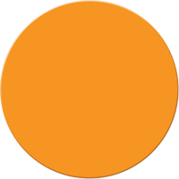 Armor Stripe Lean/5S Markers, Circle, 6" L x 6" W, Orange, Plastic OSI Industrial Sales