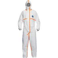 Coveralls, Small, White, Tyvek&reg; 800 J OSI Industrial Sales
