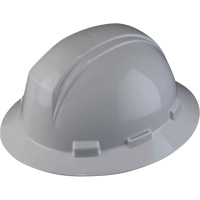 North&reg; Kilimanjaro Full Brim Hardhat, Meets CSA Type 2, Ratchet Suspension, Non-Vented OSI Industrial Sales