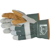 Endura&reg; Double-Palm Fitters Gloves, One Size, Split Cowhide Palm OSI Industrial Sales