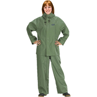 Hurricane Flame Retardant/Oil Resistant Rain Suits - Rainsuits, 4X-Large, Green OSI Industrial Sales